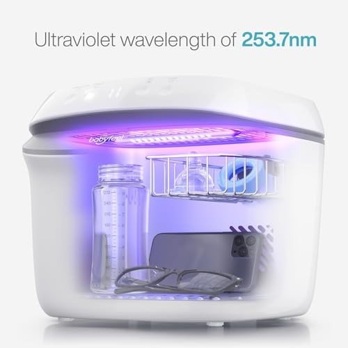 UV Light Sanitizer Box Large Capacity Touch Control
