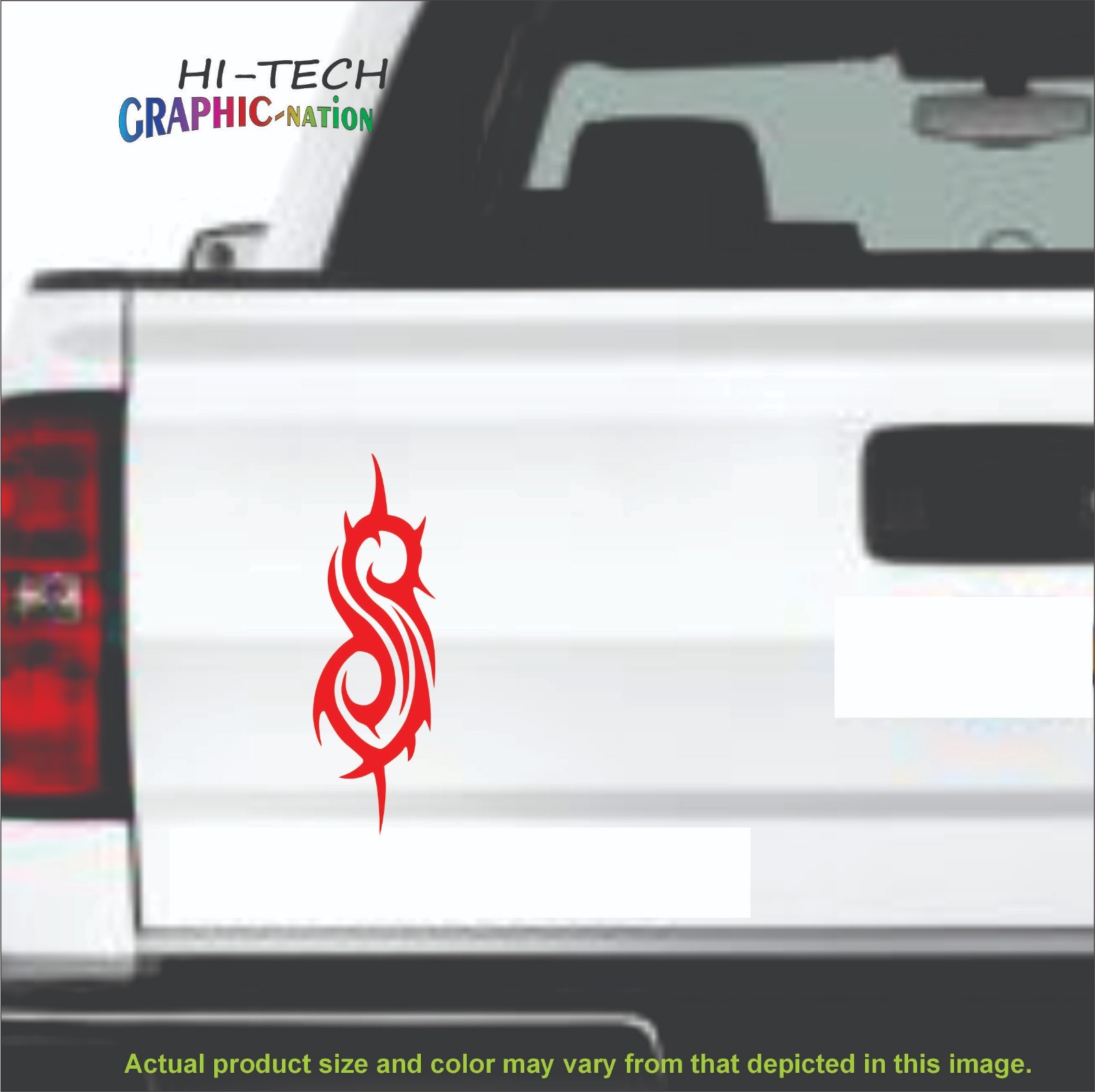 SLIPKNOT TRIBAL S LOGO Sticker Vinyl Decal Car Truck Fun Megadeth Band Logo