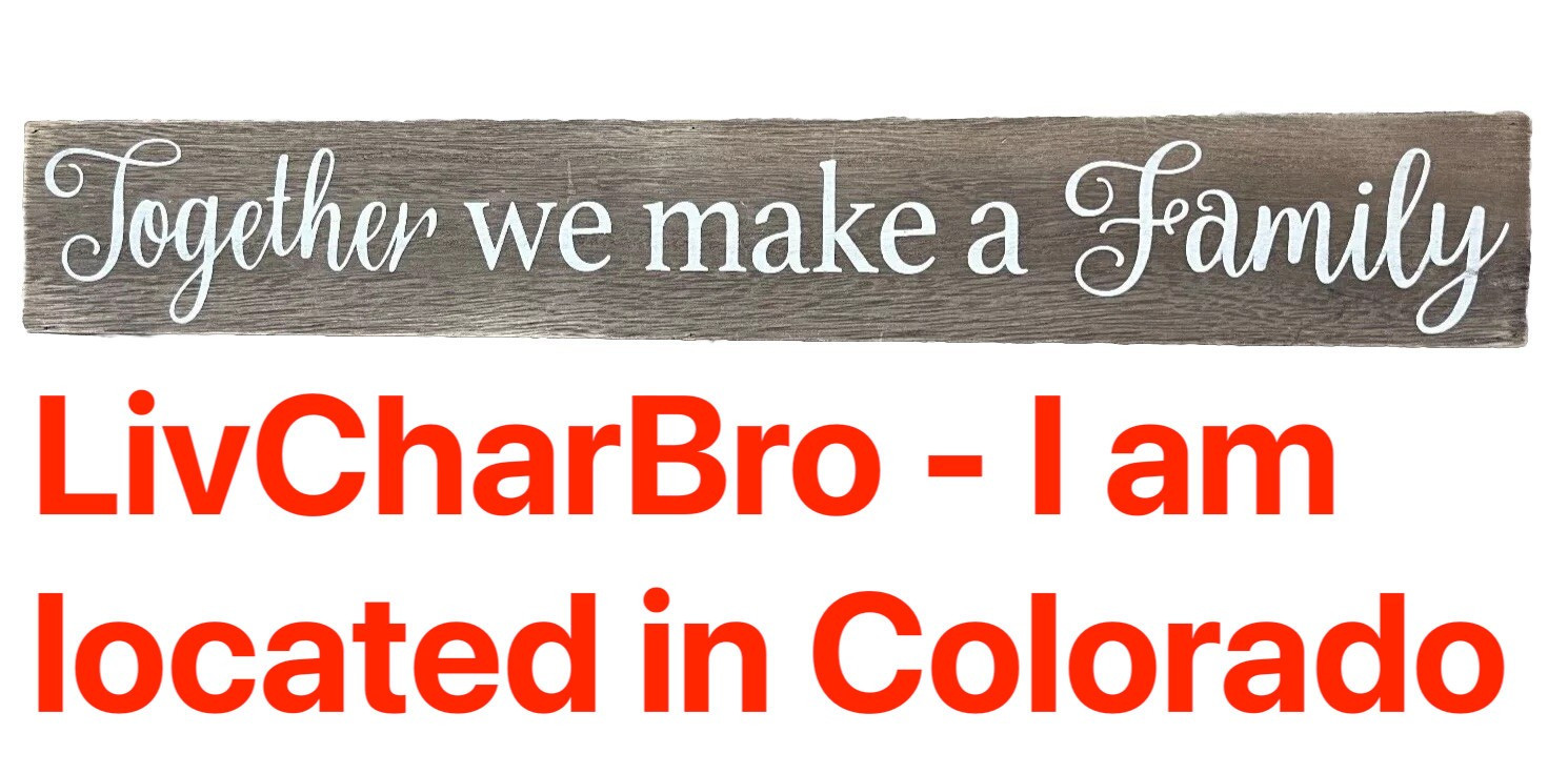 Wood Wall Sign 20" x 3" Together We Make A Family Rustic