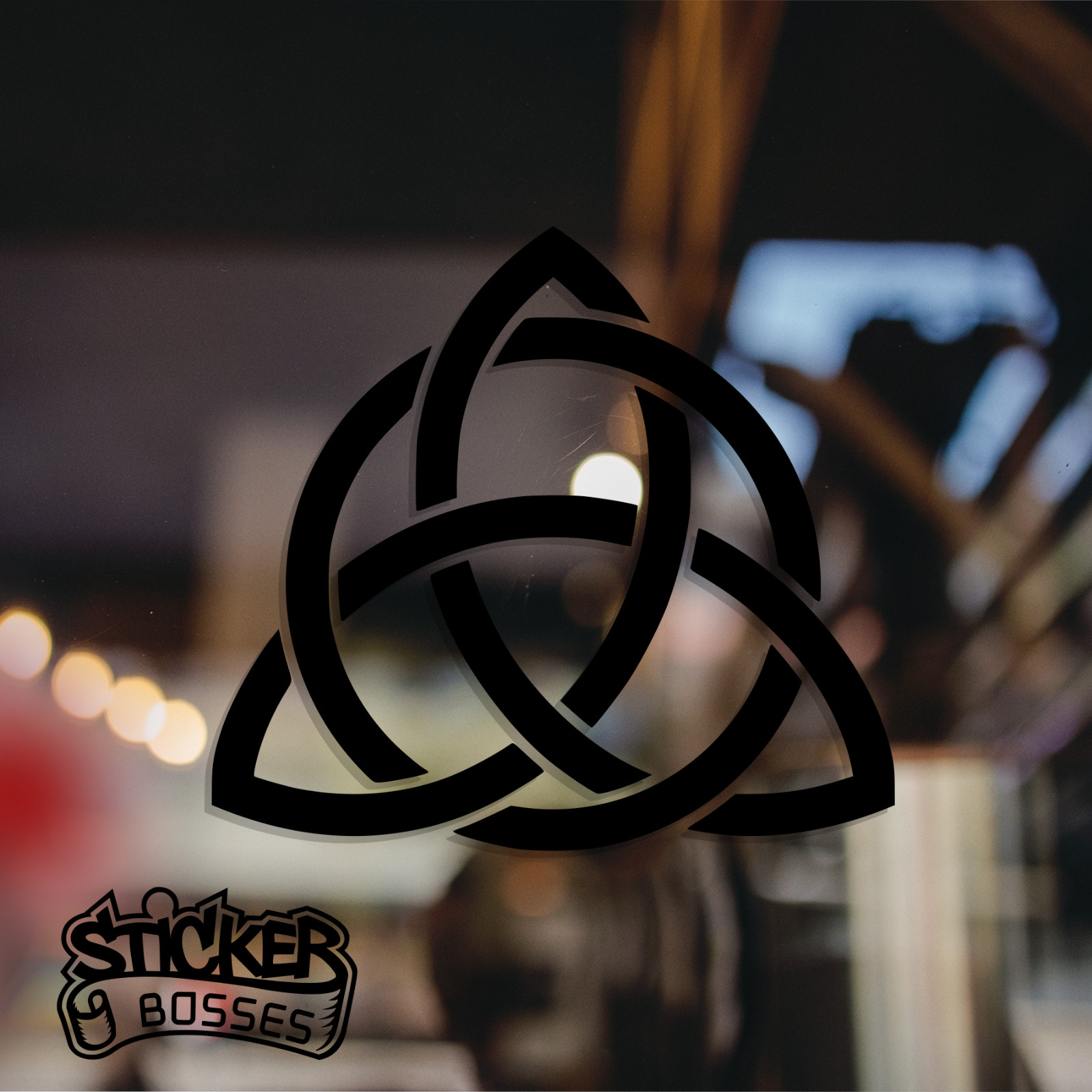 Celtic Trinity Knot Triquetra Vinyl Decal Sticker Car Spiritual