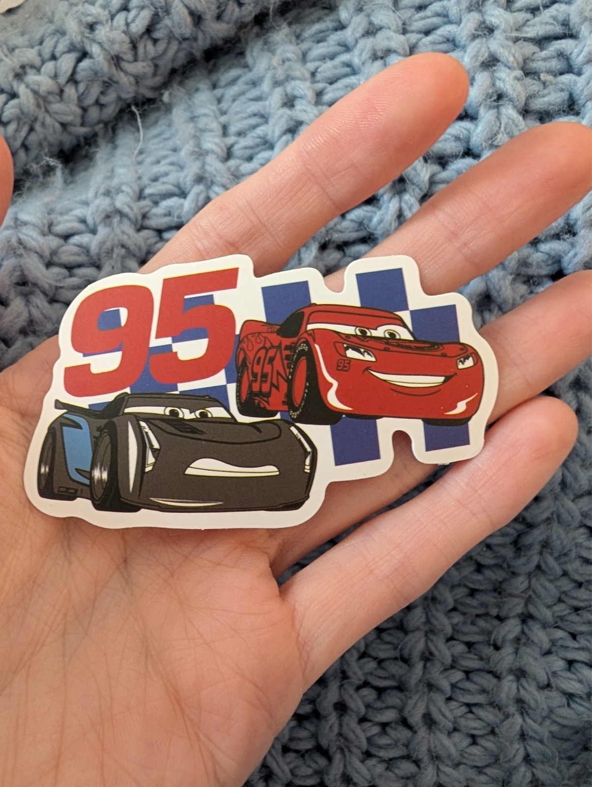 Cars, Pixar, Sticker, Disney, Lightning McQueen, Mater, Sally, Doc Hudson