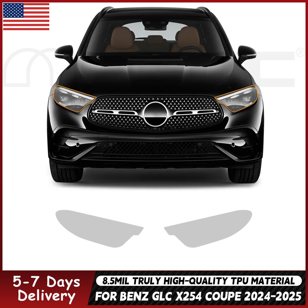 For Mercedes-Benz GLC X254 Coupe 2024-UP Precut Paint Protection Film Clear PPF