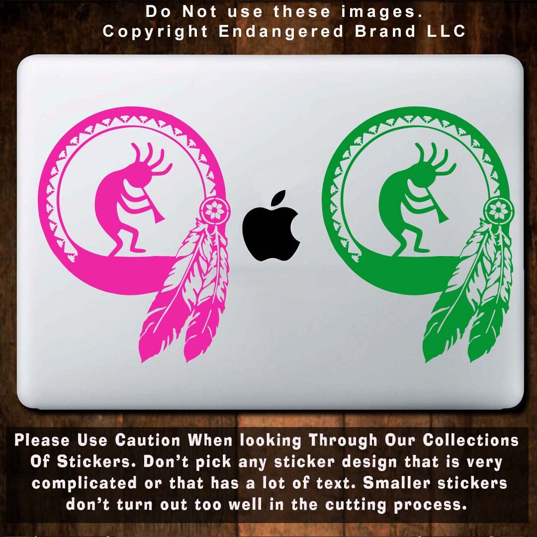 – Dream Catcher Kokopelli Southwest Spiritual New Mexico Native Amerian sticker