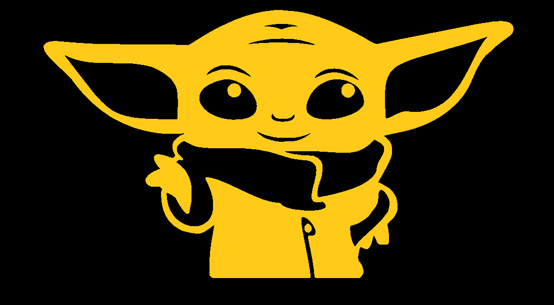 BABY YODA, GROGU, FULL, THE CHILD Decal Stickers for Cars, Window, Laptops,