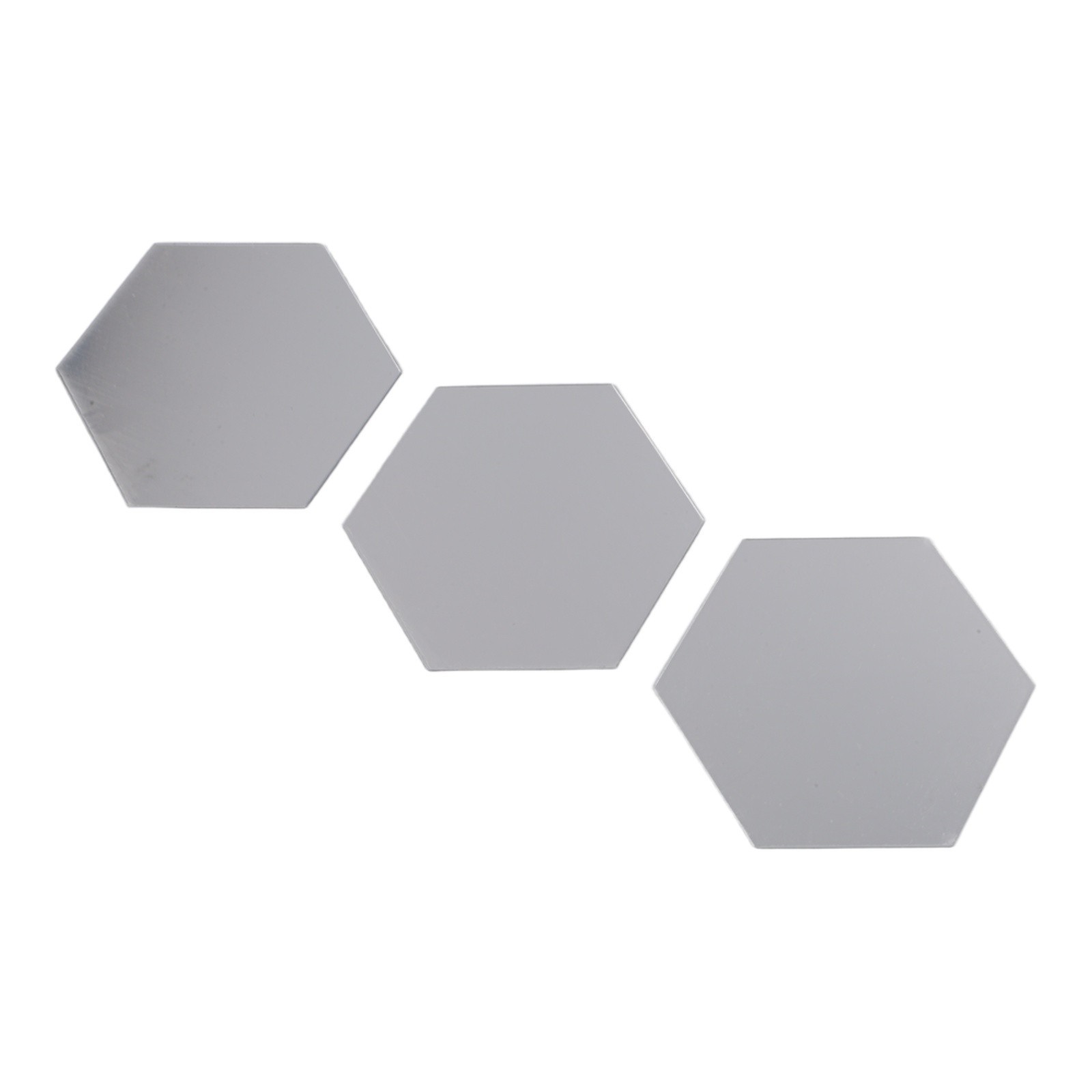 Hexagonal Mirror Wall Panels Set 32 PCS DIY Acrylic Home Wall Decoration