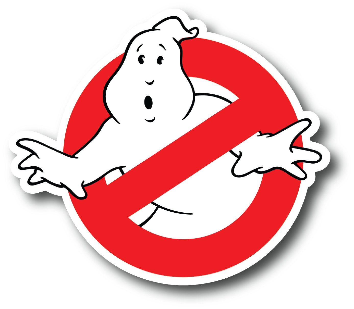 GHOSTBUSTERS LOGO VINYL USA MADE DECAL STICKER TRUCK WINDOW BUMPER WALL CAR