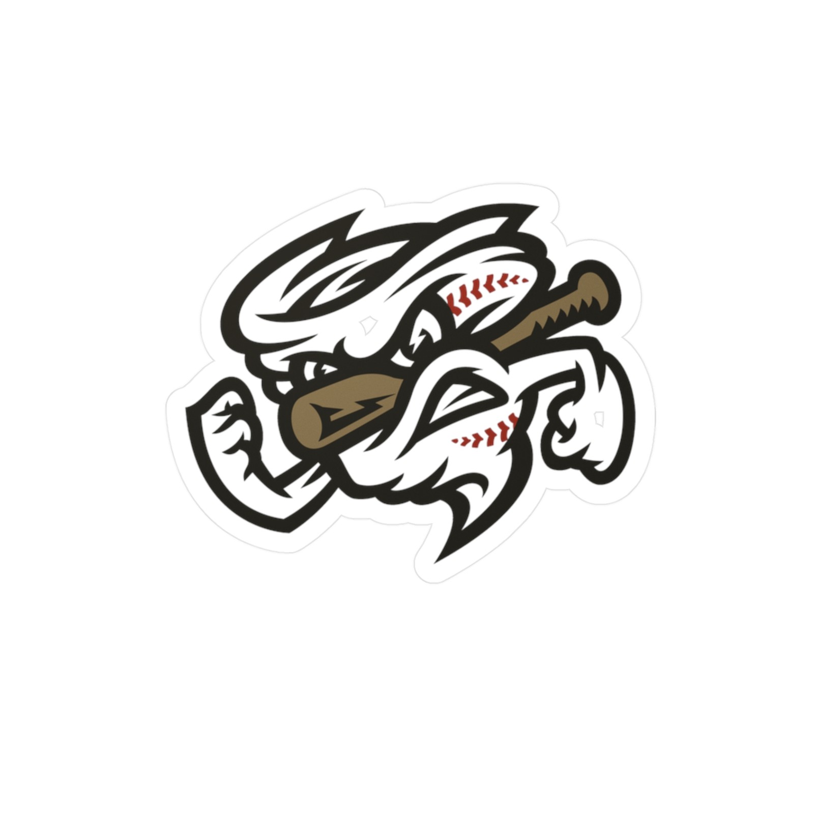 Omaha Storm Chasers Sporty Kiss-Cut Vinyl Decals for Fans, Custom Team Stickers