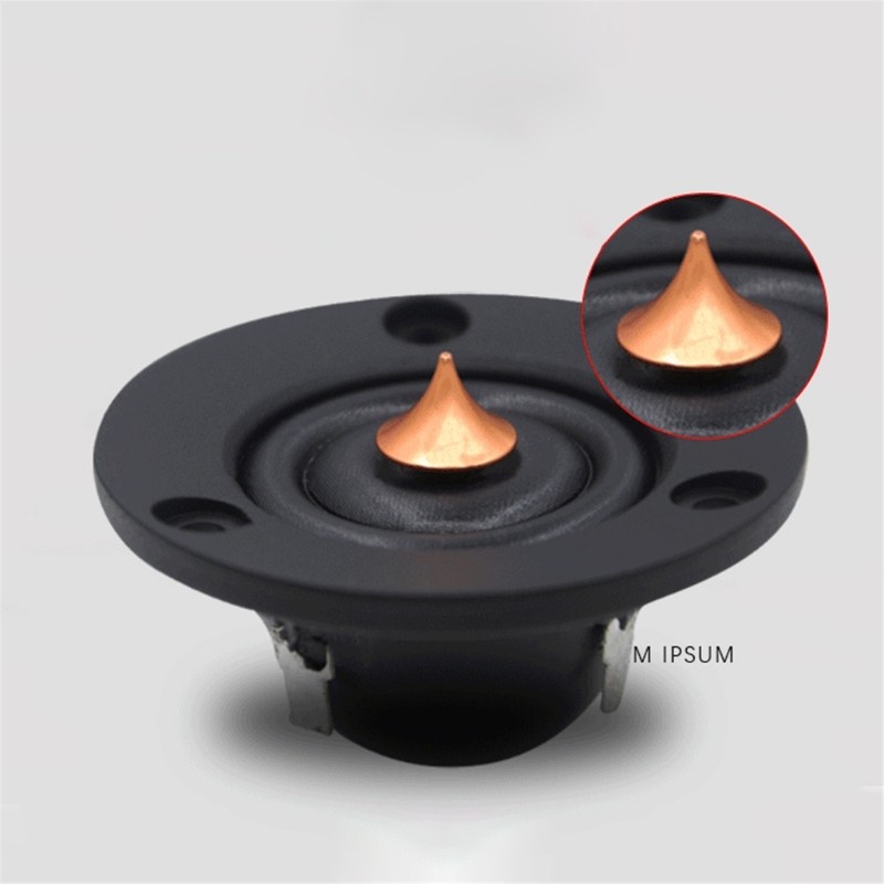 1 Pair Car Tweeter Speakers 2inch 4Ohm 30W Silk Dome Tweeter Loudspeaker