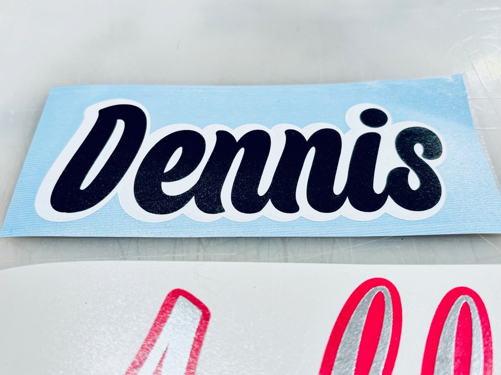 Your Name On A 5" Vinyl Decal-Lotsa Fonts-Sizes-Colors Avail. Buy 2 Get 1 FREE