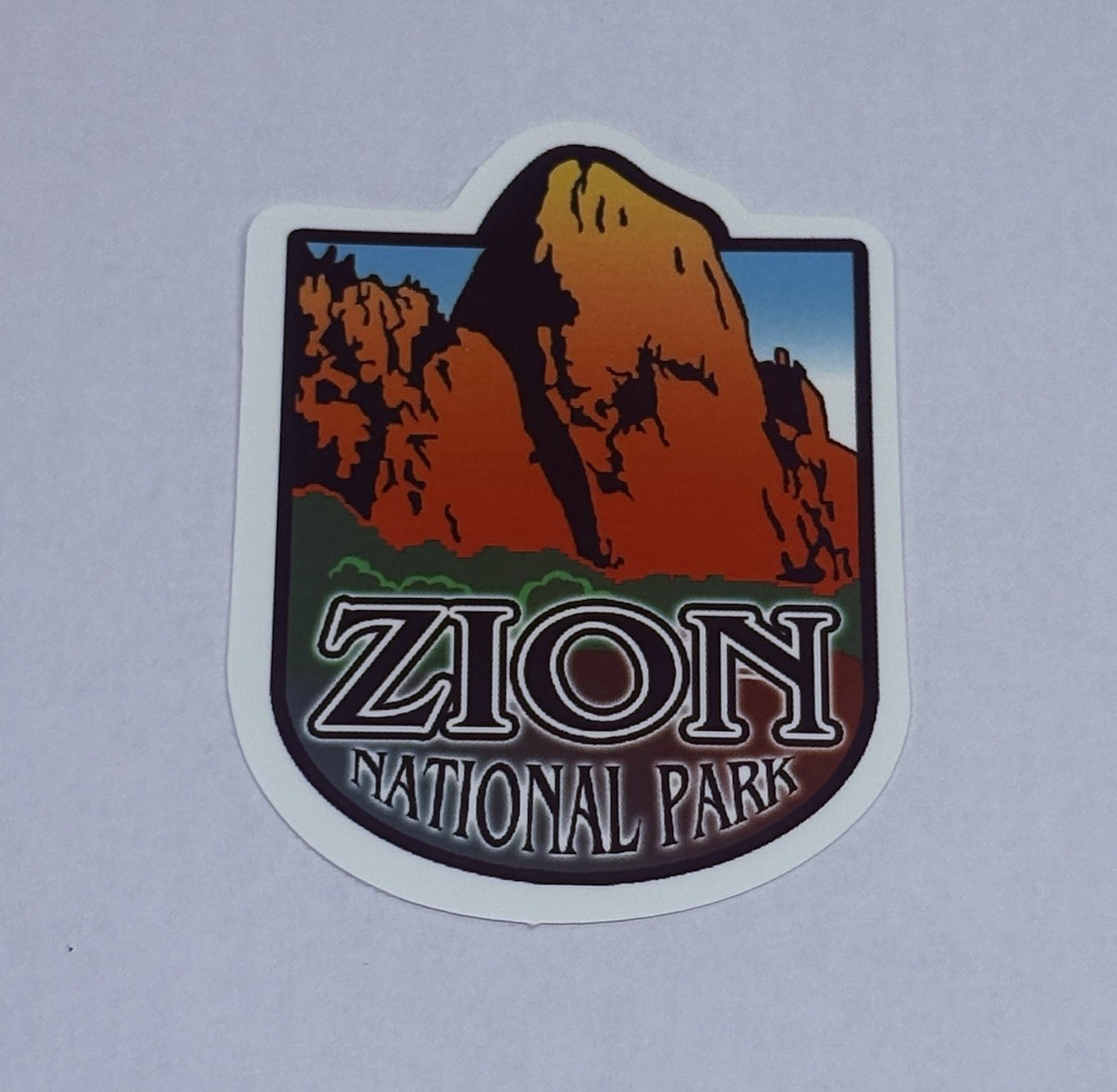 Zion National Park Sticker Travel Utah State Tour Decal Vinyl Souvenir Tc9