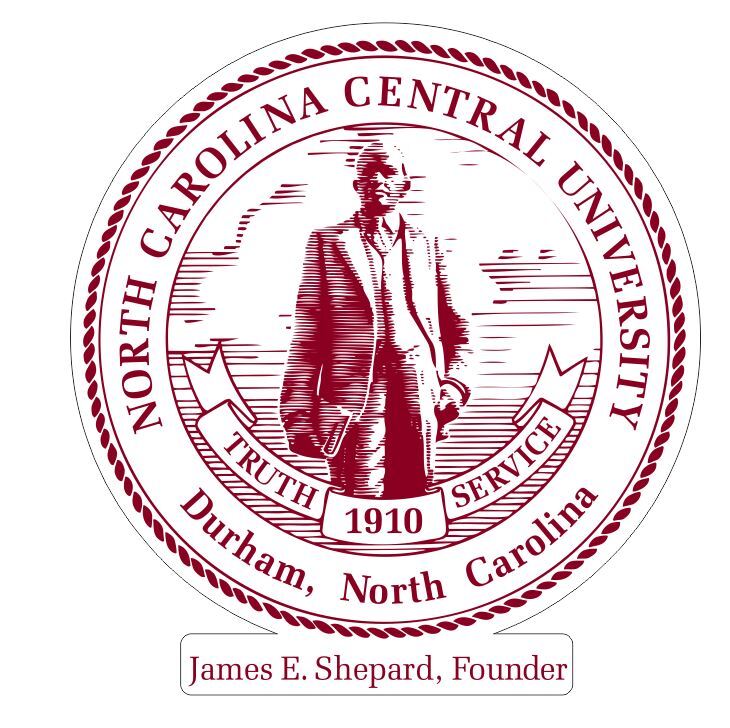 North Carolina Central University Sticker Decal R8019
