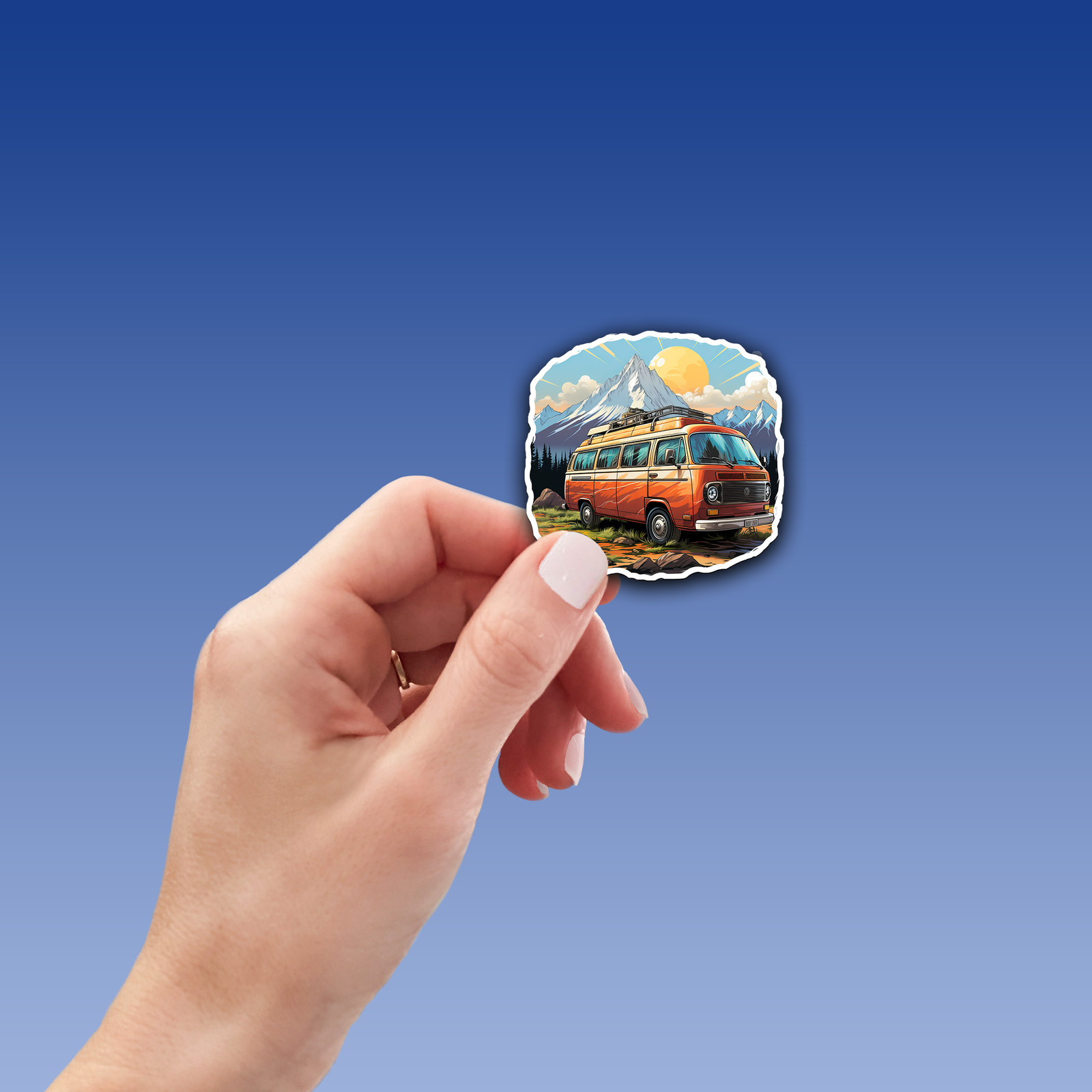Van Life Vinyl Sticker – Celebrate the Freedom of the Road