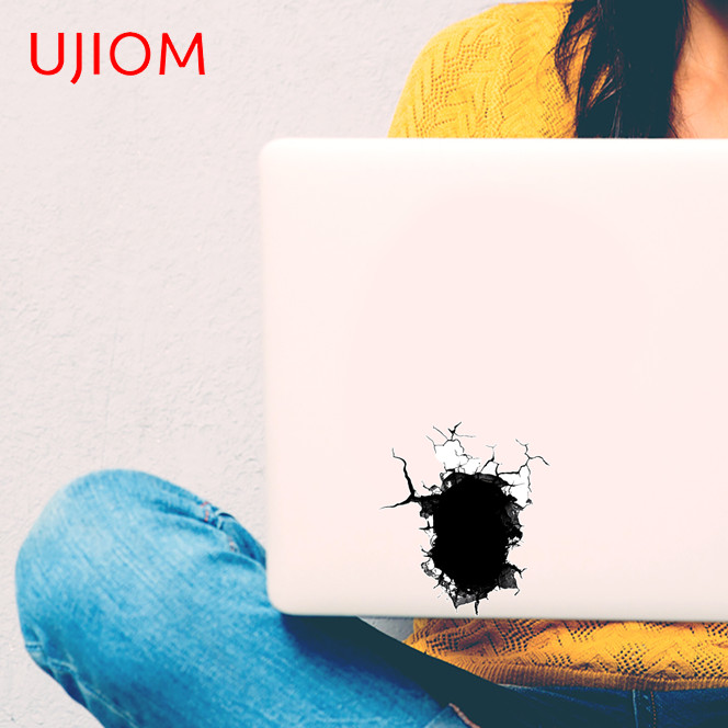UJIOM Crack Wall Stickers Design Creative Attractive Baby Nursery Room Decal