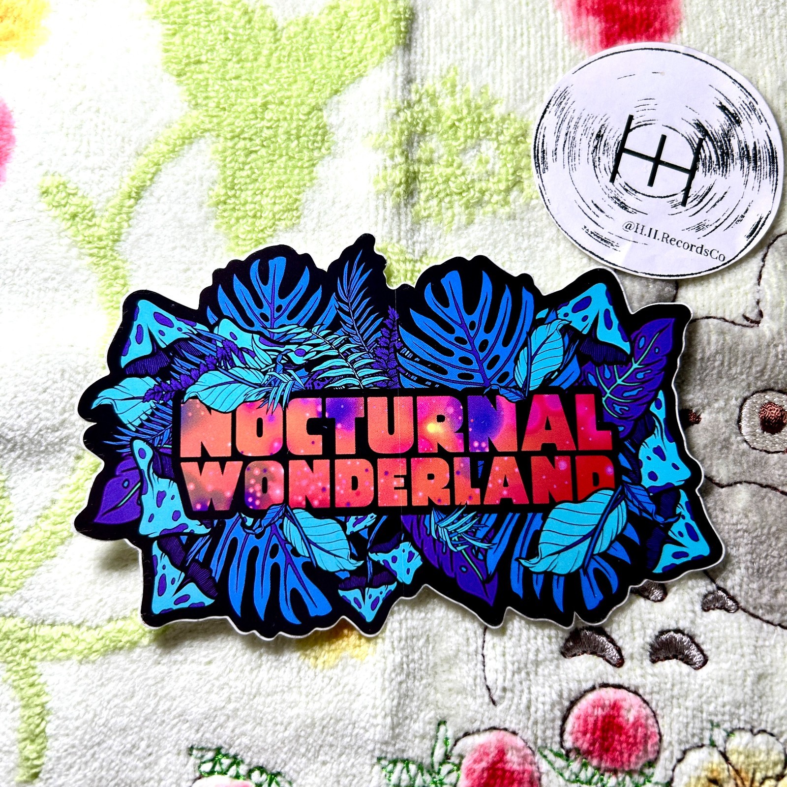 Insomniac Official EDC 2022 Nocturnal Wonderland Sticker | EDM Car Decal New