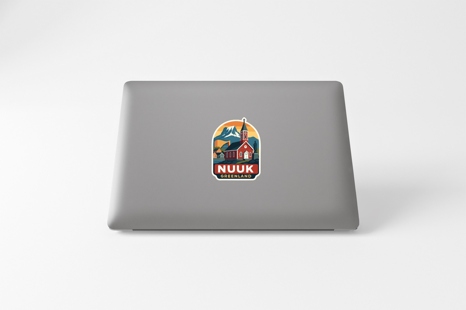 Nuuk Greenland Sticker Decal Vinyl Die-Cut City Skyline Landmark Design