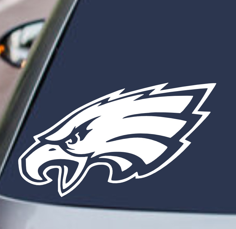 PHILADELPHIA EAGLES VINYL DECAL STICKER CAR WINDOW BUMPER NFL FOOTBALL TEAM LOGO