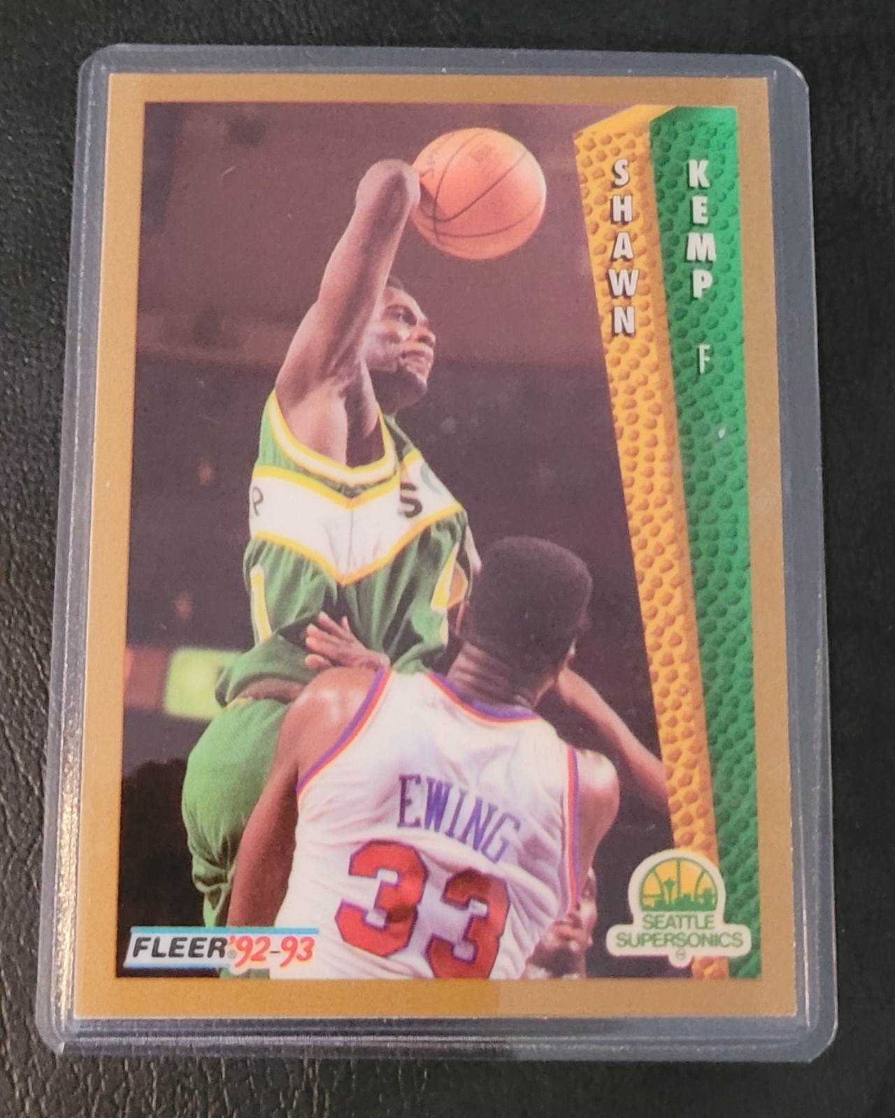 Shawn Kemp Basketball Card HOF Fridge/Locker/Cabinet Laminated Magnet Sonics
