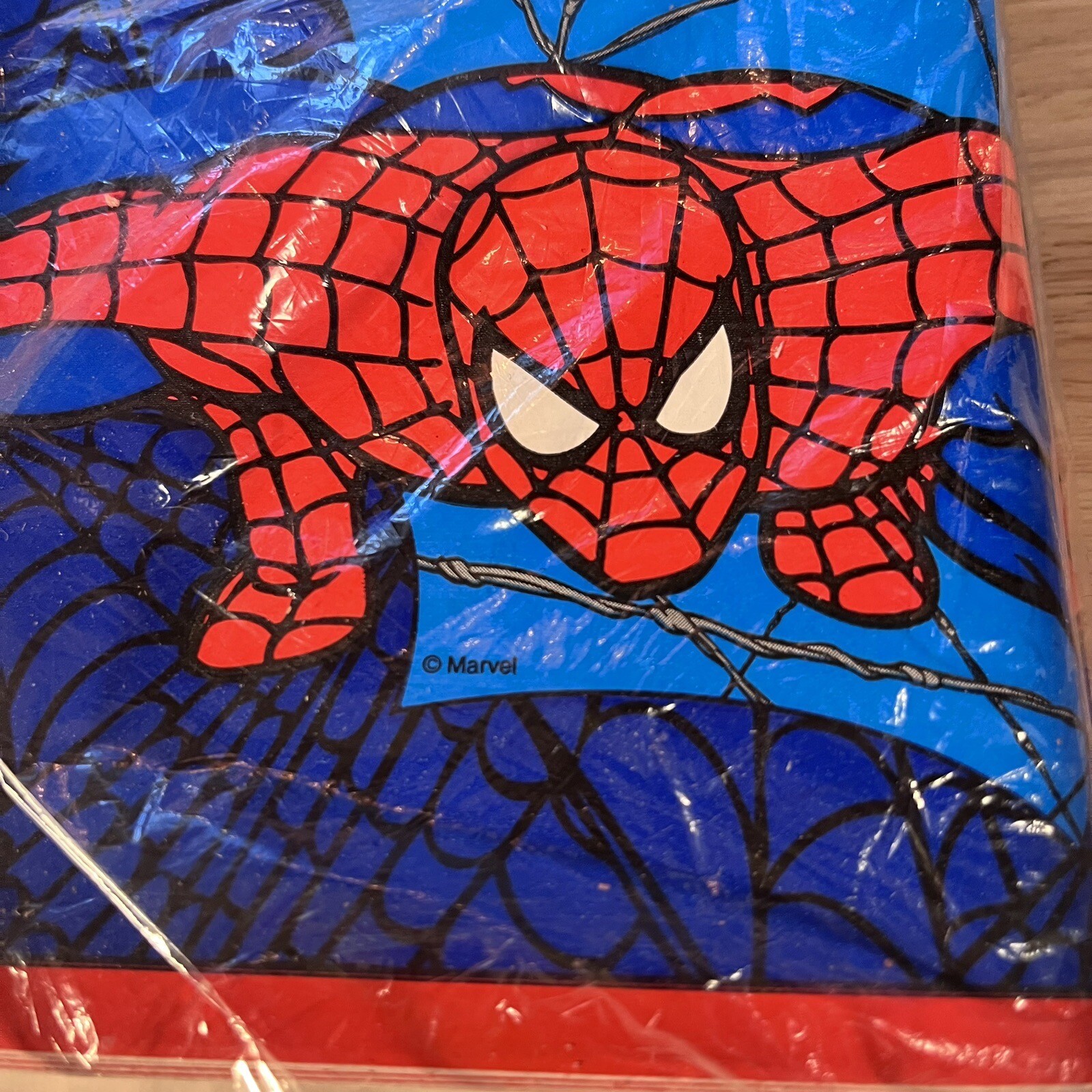 RARE! Lot/2 Spiderman Marvel Border Stick-Ups 1995 Priss Prints 6 in x 5 yards