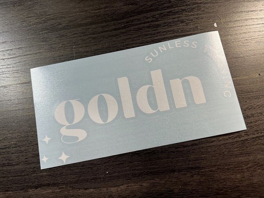 Your Logo Vinyl Decal – Any Single Color Logo Die Cut Custom Decal