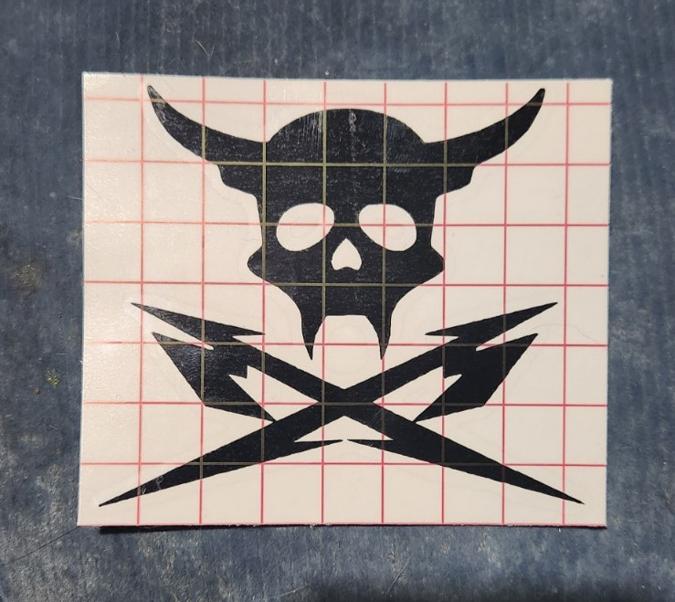 Metallica Crossbones Vinyl Decal