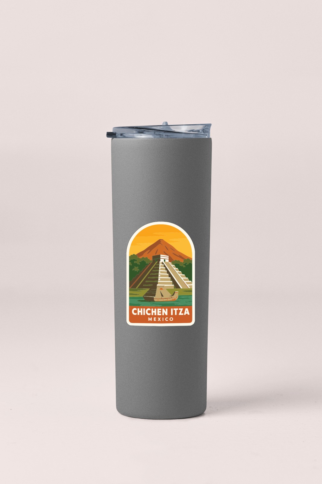 Chichen Itza Mexico Sticker Decal Vinyl Die-Cut Symbolic Landmark Design