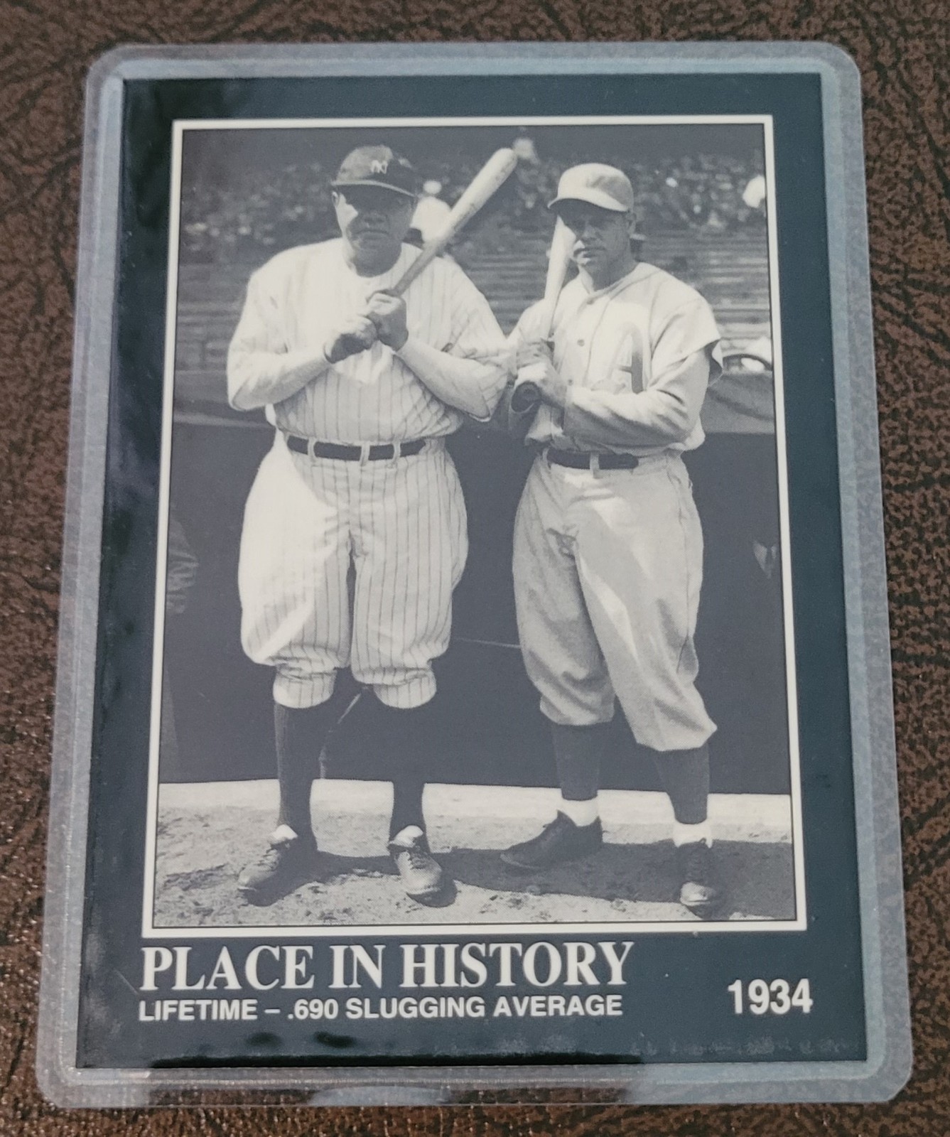 Babe Ruth YANKEES Baseball Card HOF Fridge/Locker/Cabinet Laminated Magnet