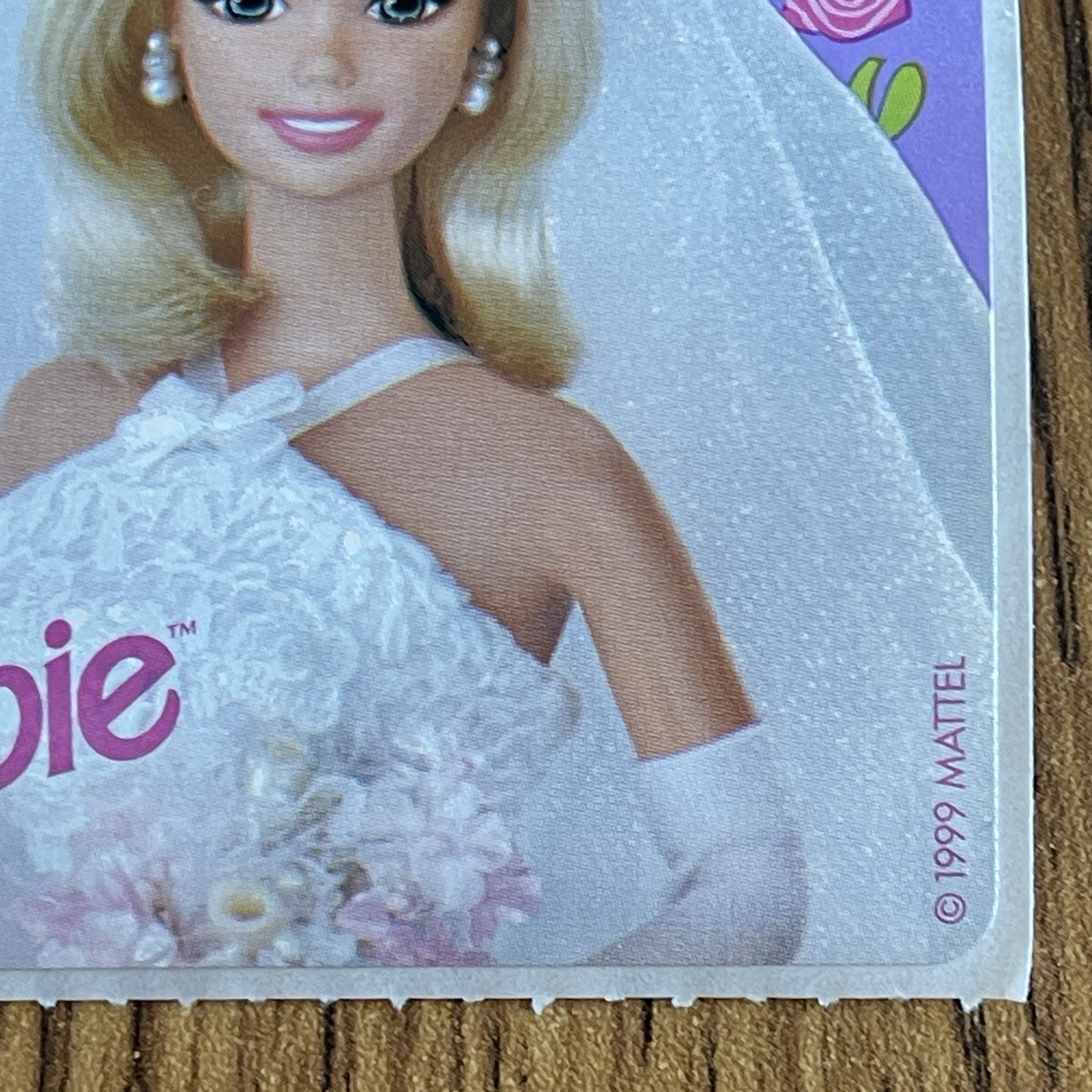 27 Barbie Stickers 1999 Mattel 2.5×2.5 Bridal Wedding Beautiful Bride VTG Lot