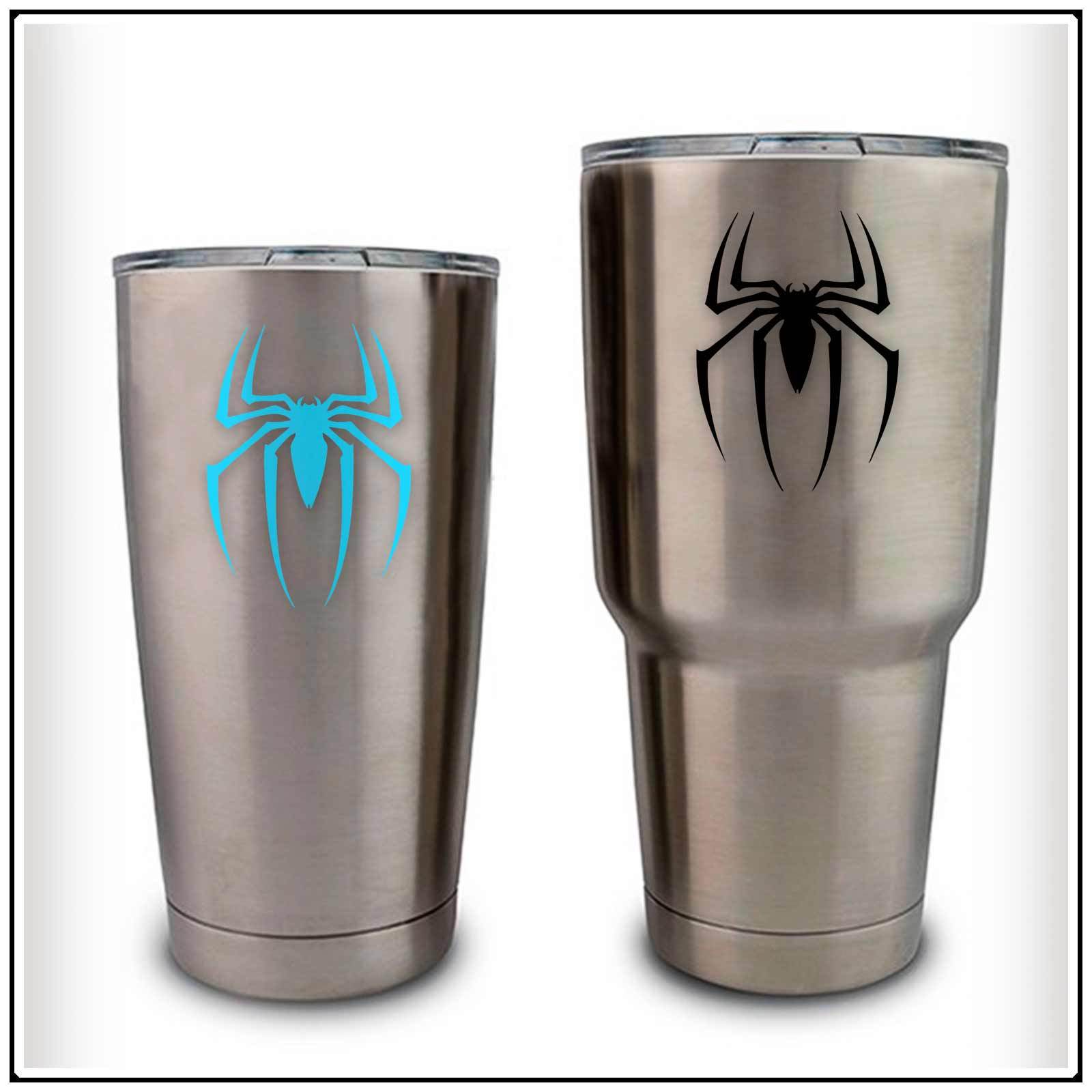 Spider Venom 3 pack Spiderman Decal Sticker for YETI RTIC Cup Window Phone Bike