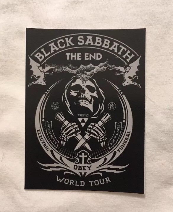 Black Sabbath / Obey Sticker