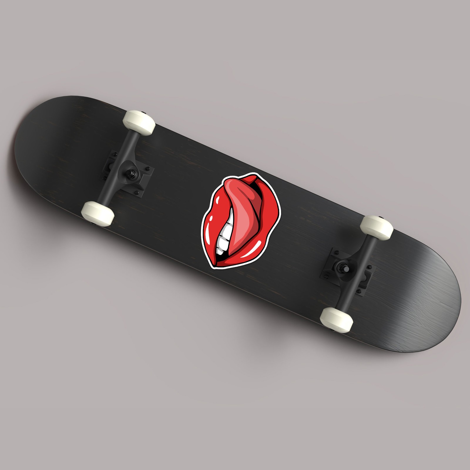Lick Lips Tongue – Vinyl Decal Sticker – Car Window Laptop – ebn7608