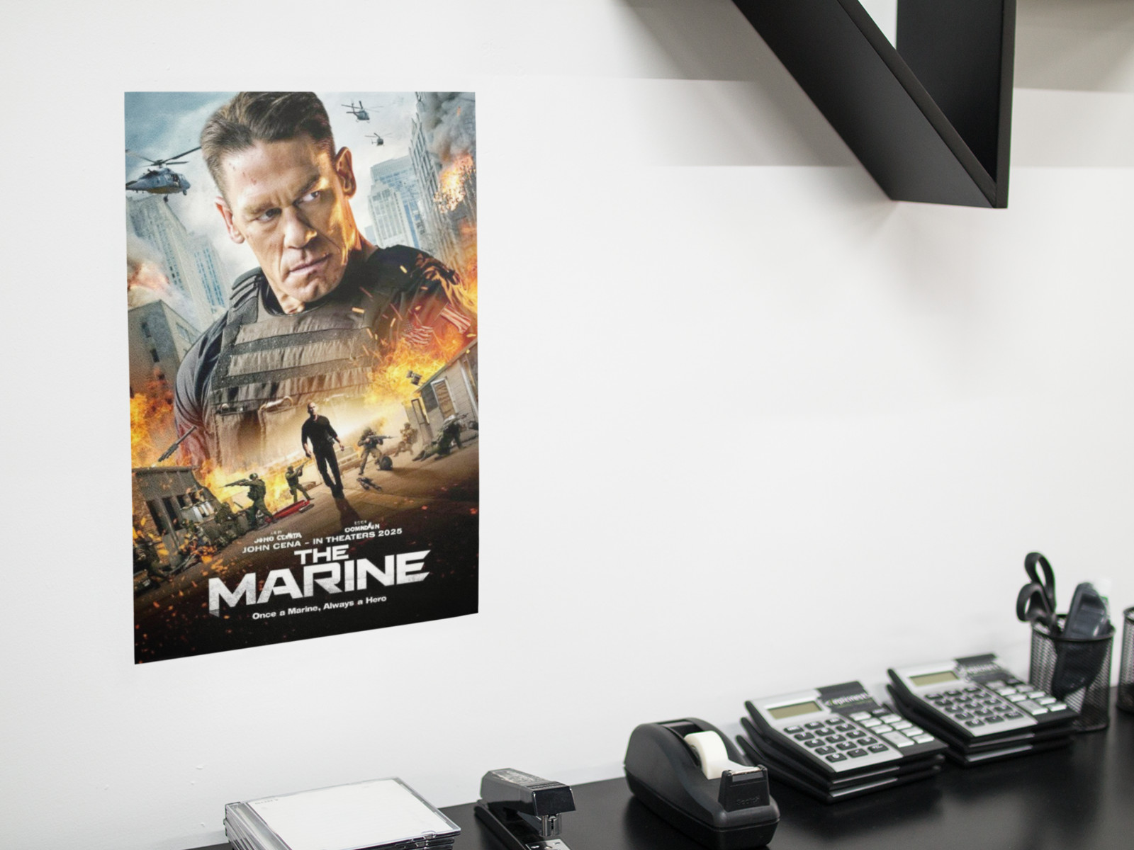 THE MARINE Movie Wall Vinyl Decal Poster Canvas Print (Removable Adhesive)