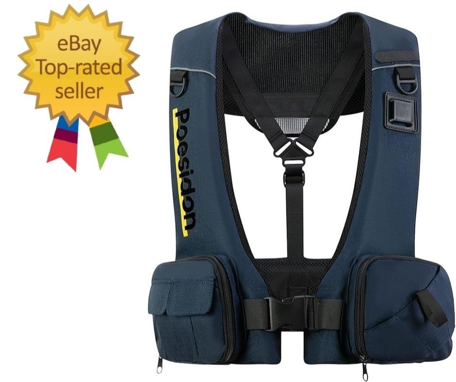 Adjustable Lightweight Breathable Water Safety Life Jacket Golden Unisex Classic