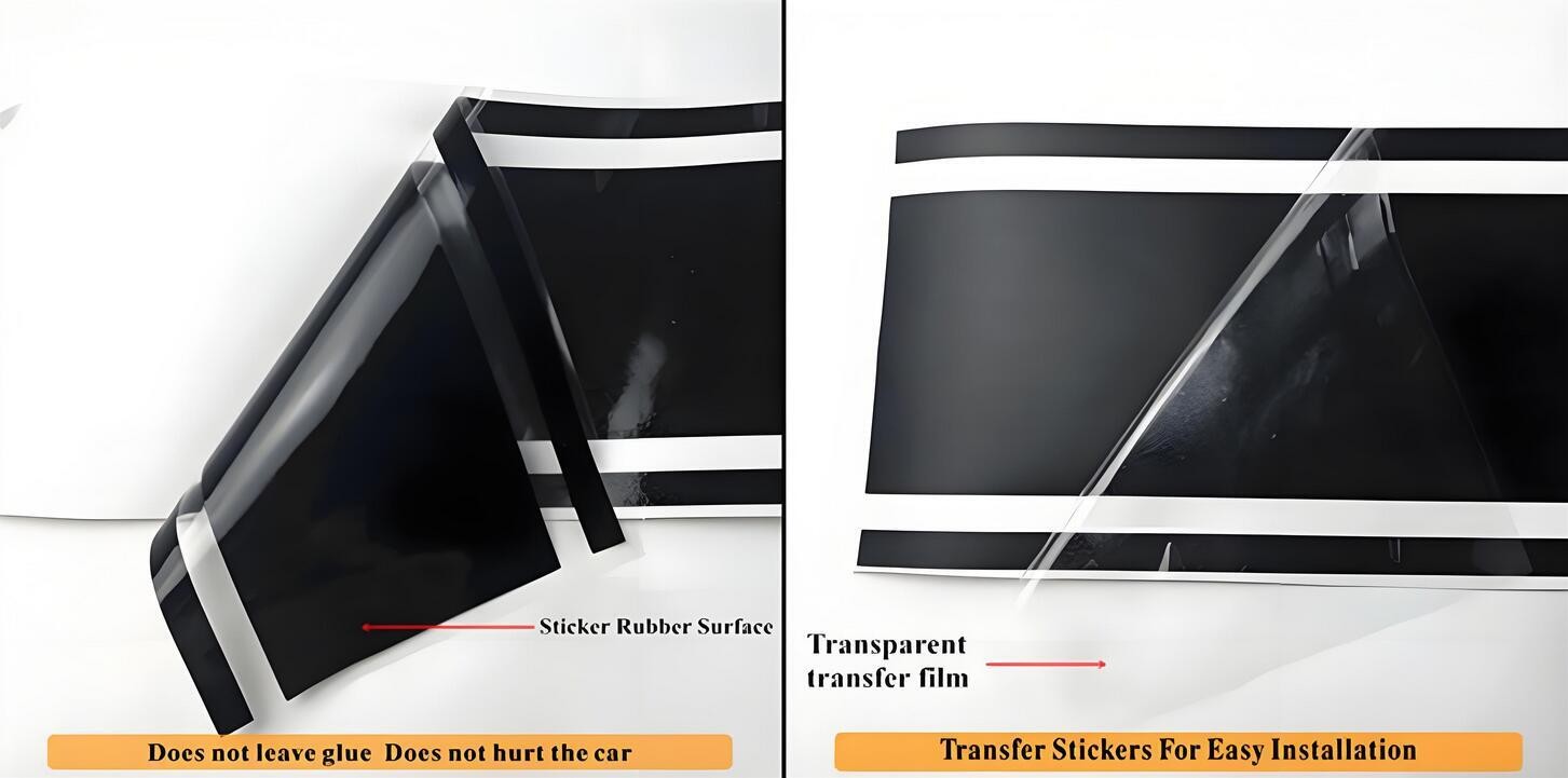 2 PCS Tricolor Racing Stripe Sticker For BMW X6 Side Door Graphics Vinyl Decals