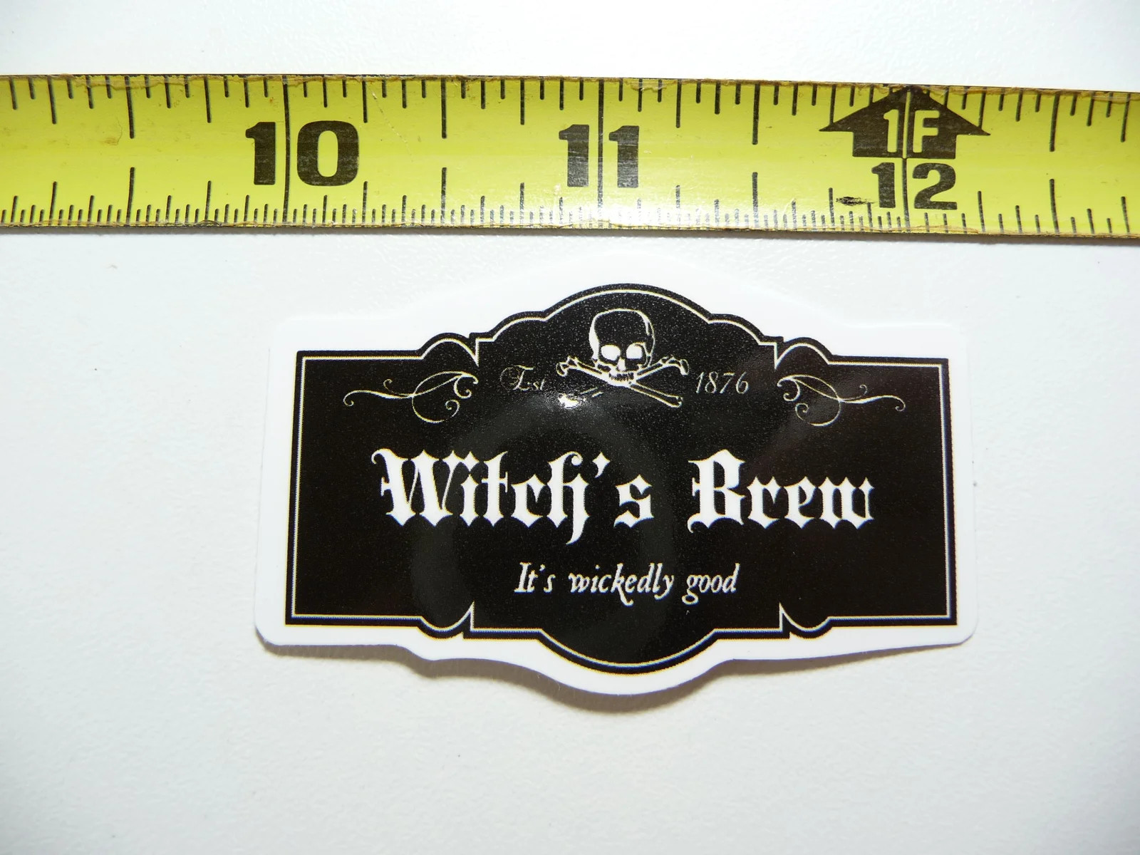 WITCH'S BREW SMALL STICKER DECAL WITCHCRAFT POTION SPELL WITCH GOTH LABEL FUNNY
