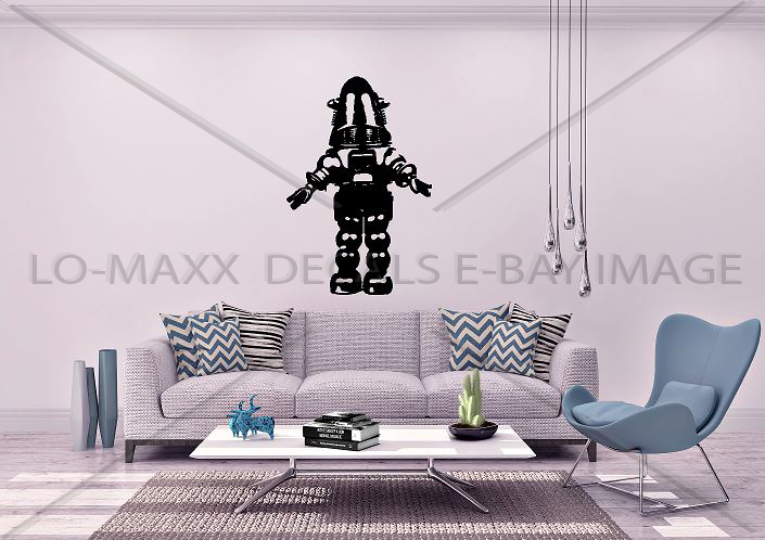 Robby The Robot Sci-Fi Forbidden Planet Sizes & Colors Die Cut Vinyl Decal