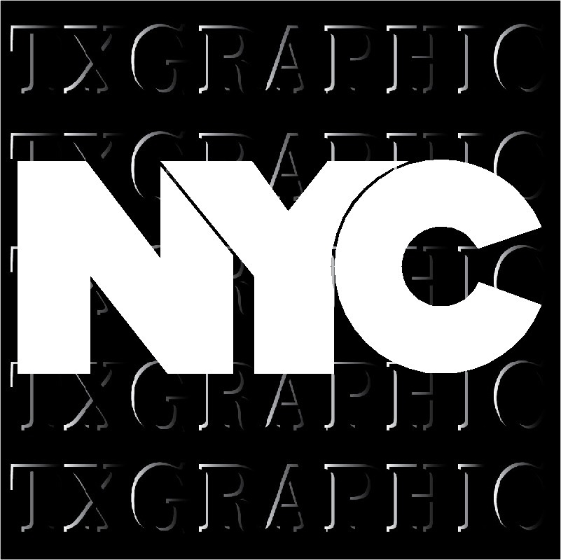 NYC Logo Sticker Decal New York City Vinyl Manhattan Empire State Trade Center