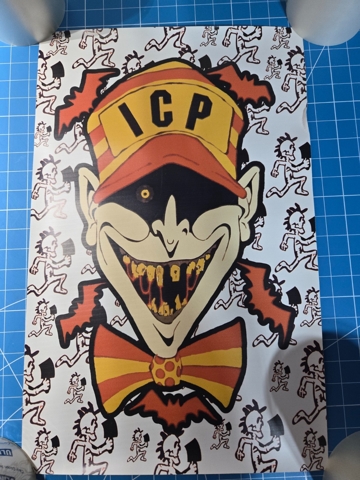 HALLOWICKED HEAVY CANVAS POSTER LOT icp insane clown posse twiztid rare 2 DOPE