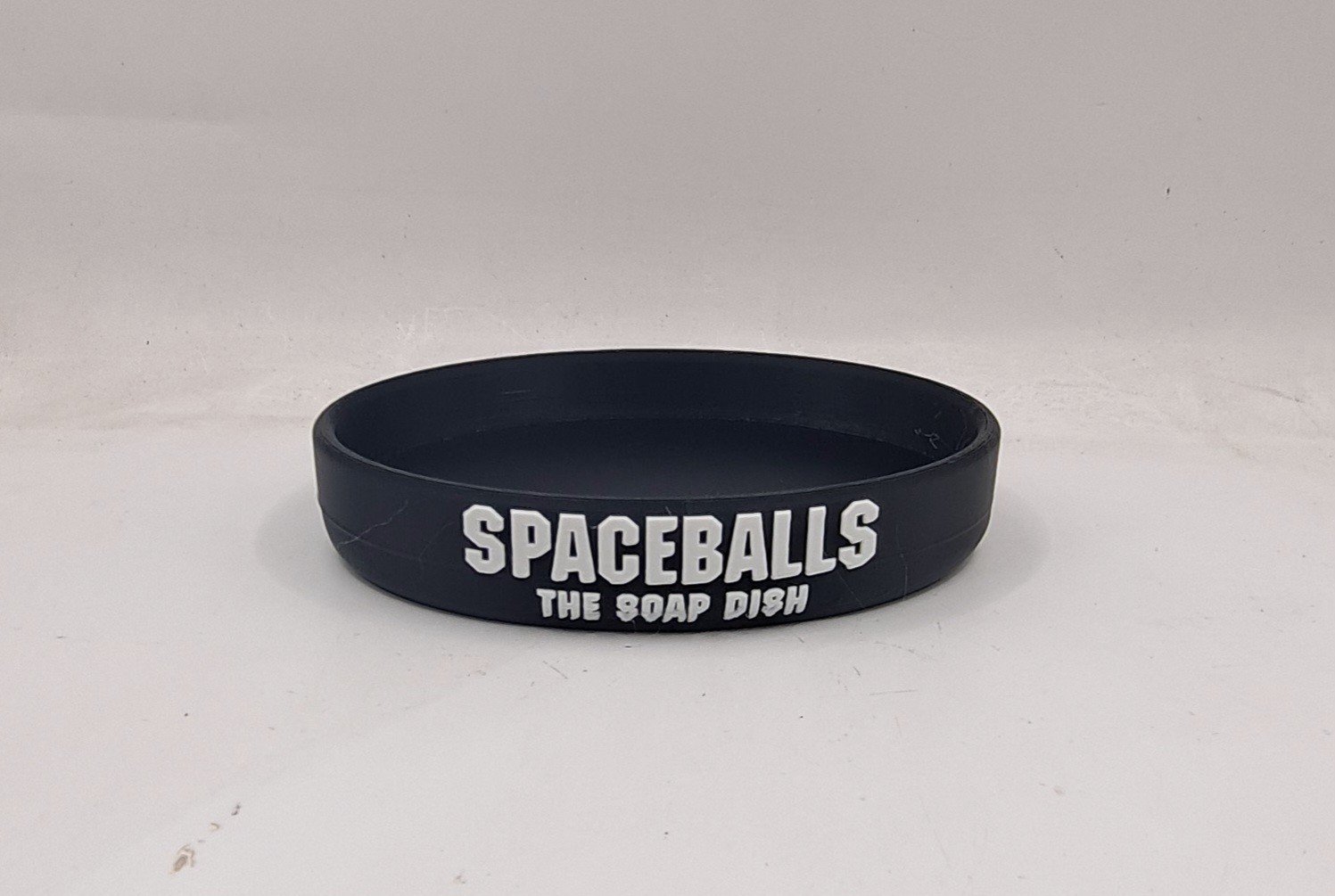 1987 Movie Spaceballs Soap Dish Toothbrush Holder Logo Sign Desk Shelf Home Art