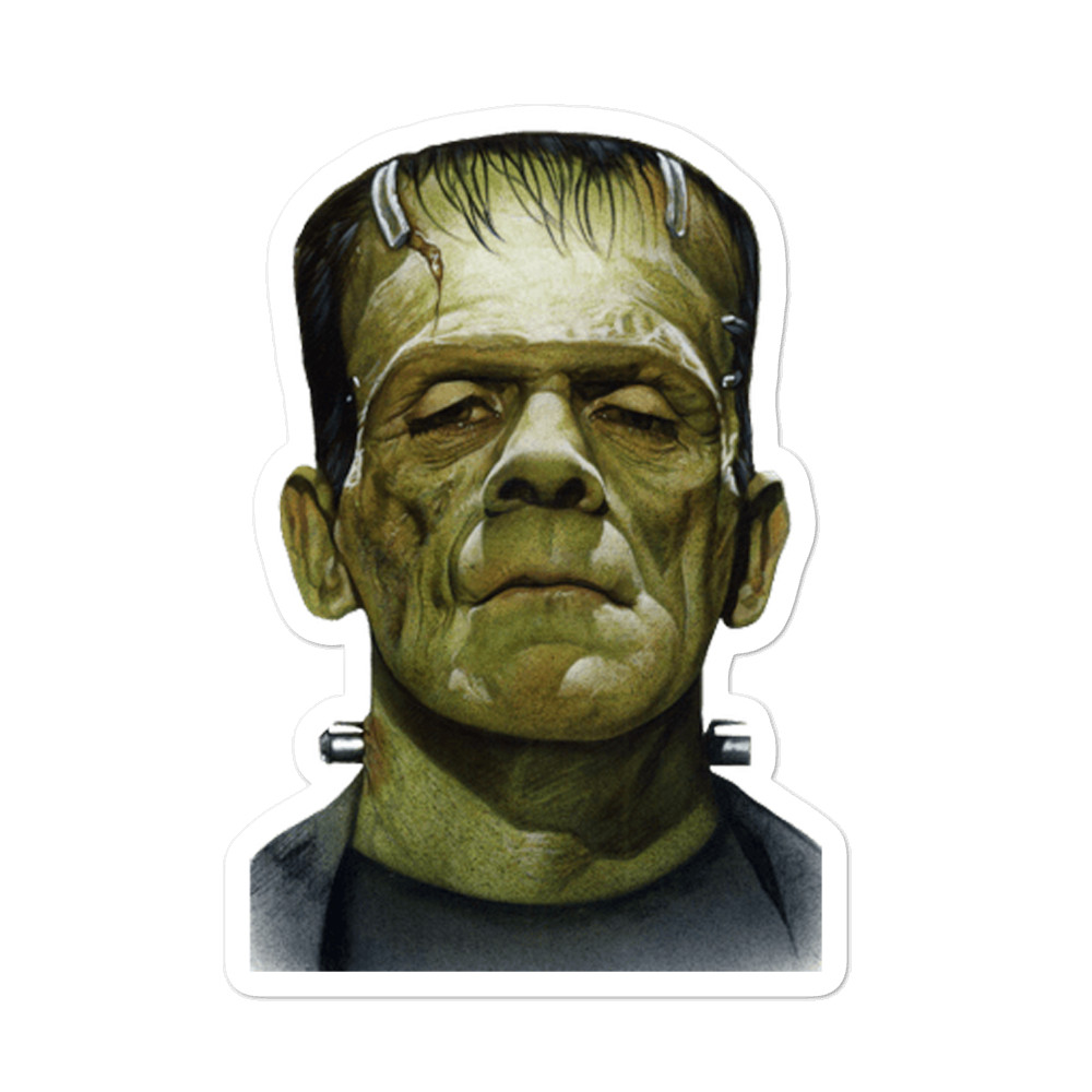 Frankenstein Vinyl Sticker Decal Halloween Spooky Scary