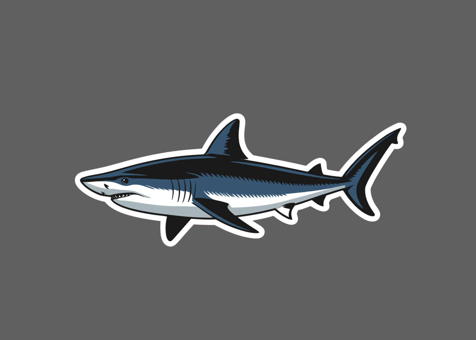 Mako Shark Sticker Ocean Animal Outdoor Wildlife Gift Waterproof NEW