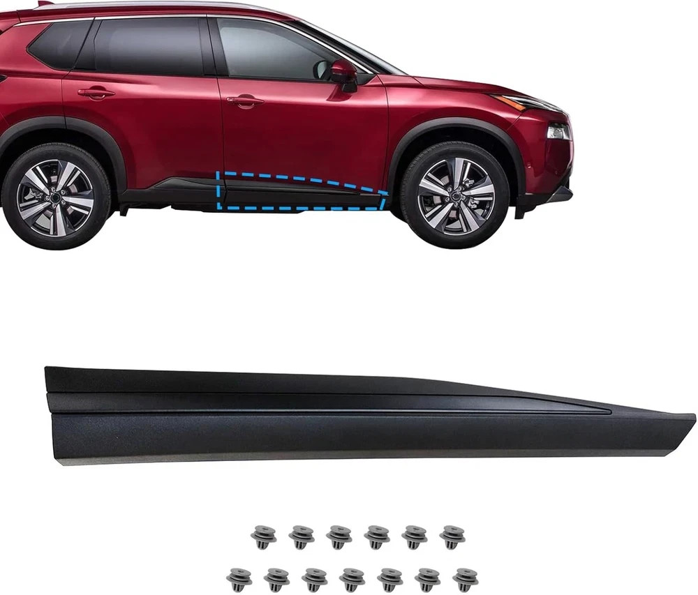 Front Right Passenger Lower Door Trim Molding Compatible with Nissan Rogue 2021