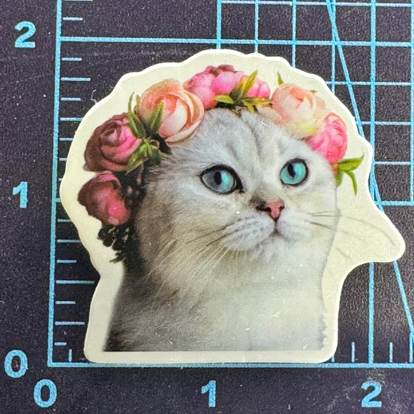 Renaissance White Queen – Cat World – Vinyl Sticker Decal Sticker Bomb Humor