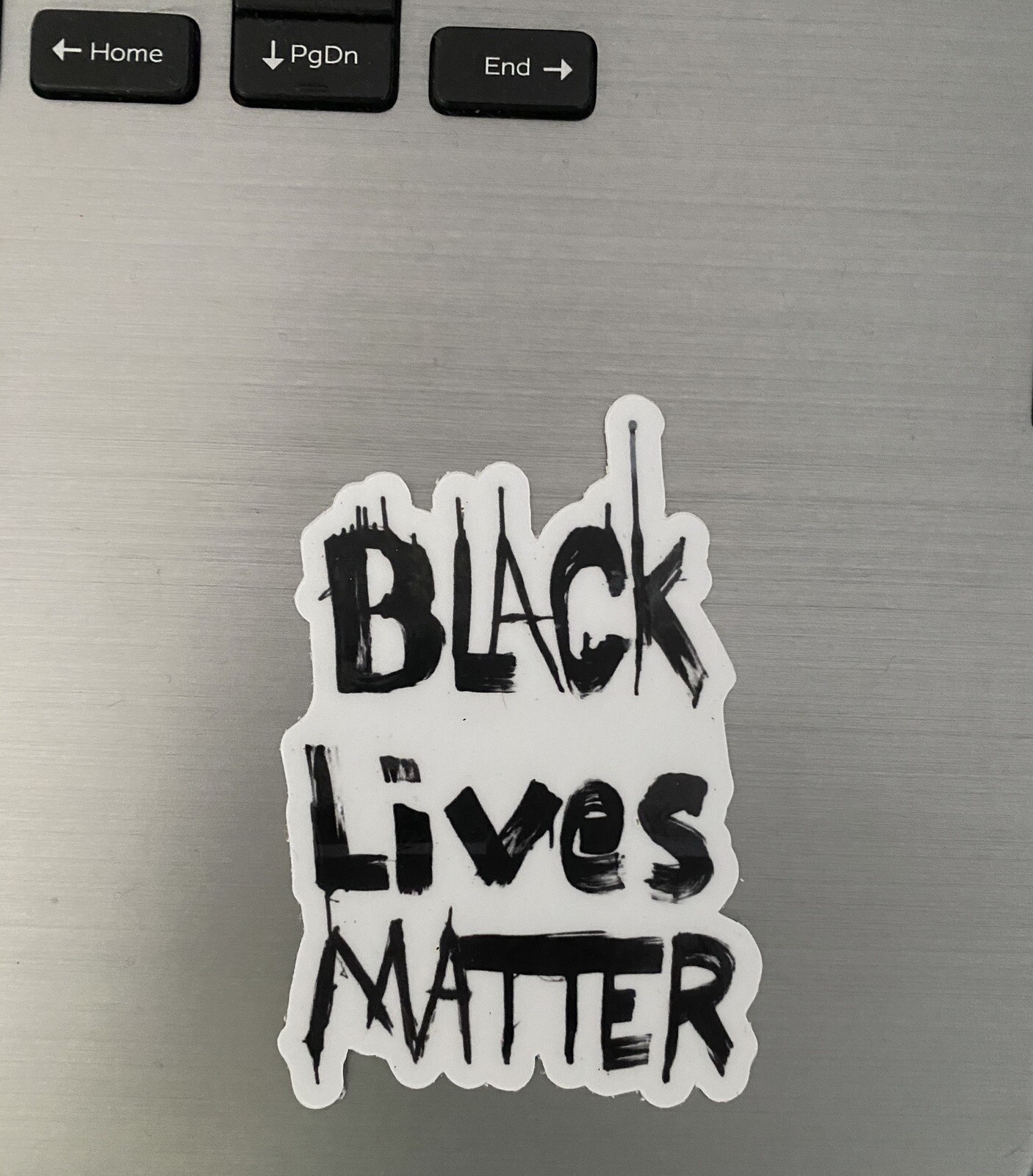Black Lives Matter Vinyl B&W High Quality BLM ORIGINAL ART