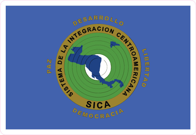 Central American Integration System Vinyl Sticker for Car, Laptop, Tools