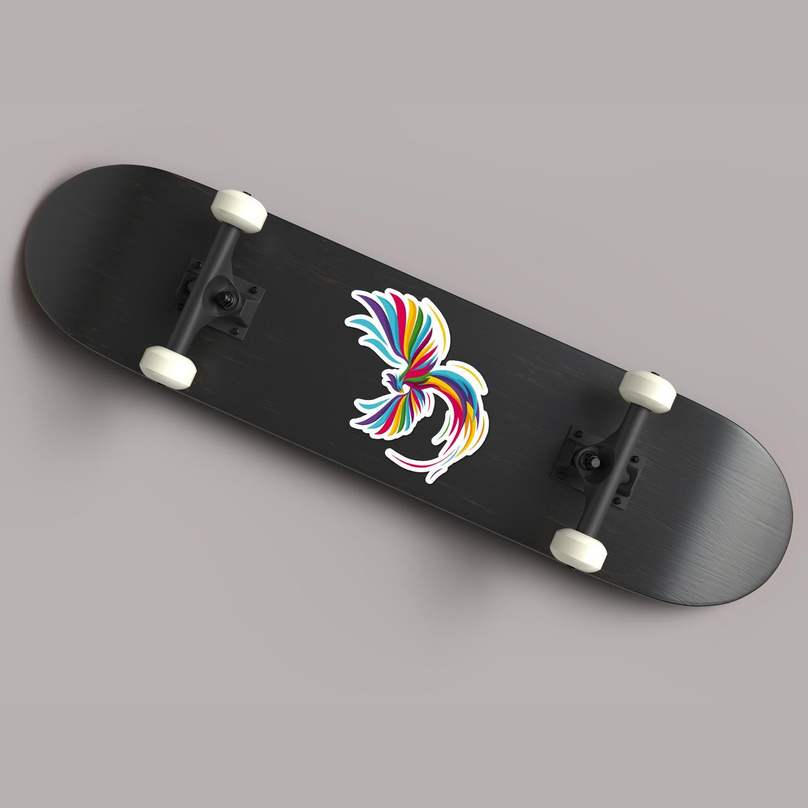 Rainbow Phoenix – Vinyl Decal Sticker – Car Window Laptop – ebn8032