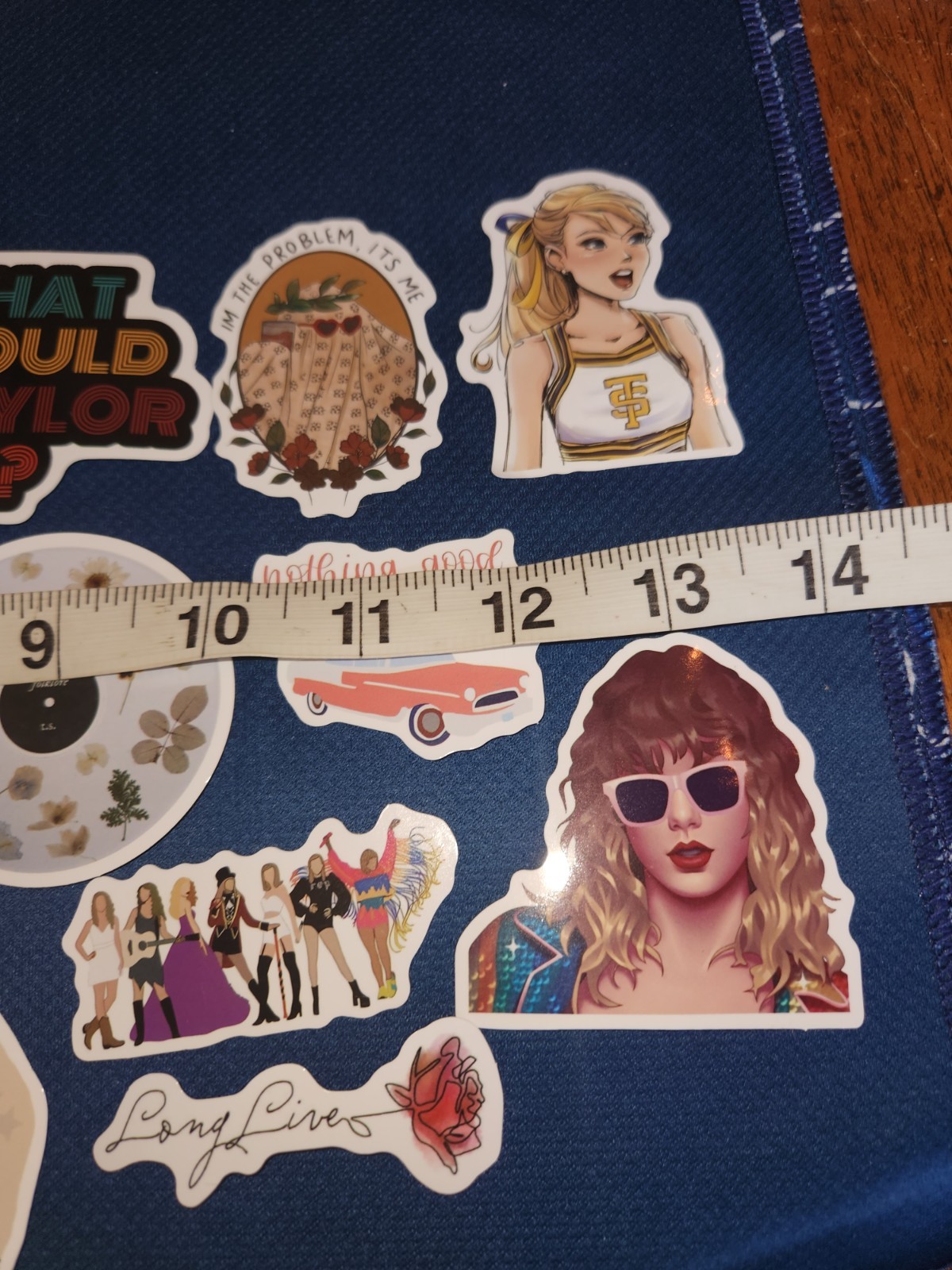 16 Taylor Swift Albu Stickers, Swiftie Stickers, Laptop Stickers, Swiftie Decals