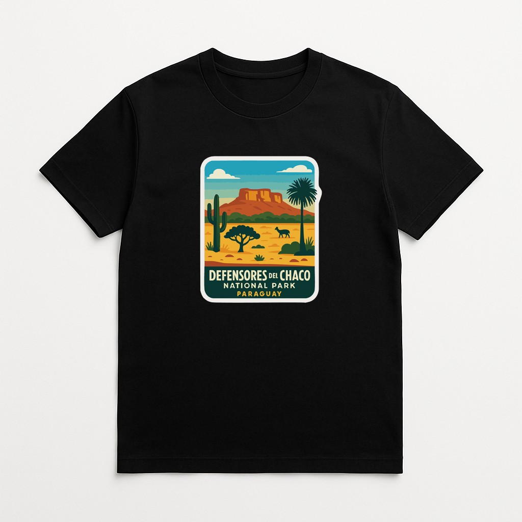Defensores del Chaco Paraguay Iron On Heat Transfer Vinyl HTV National Park