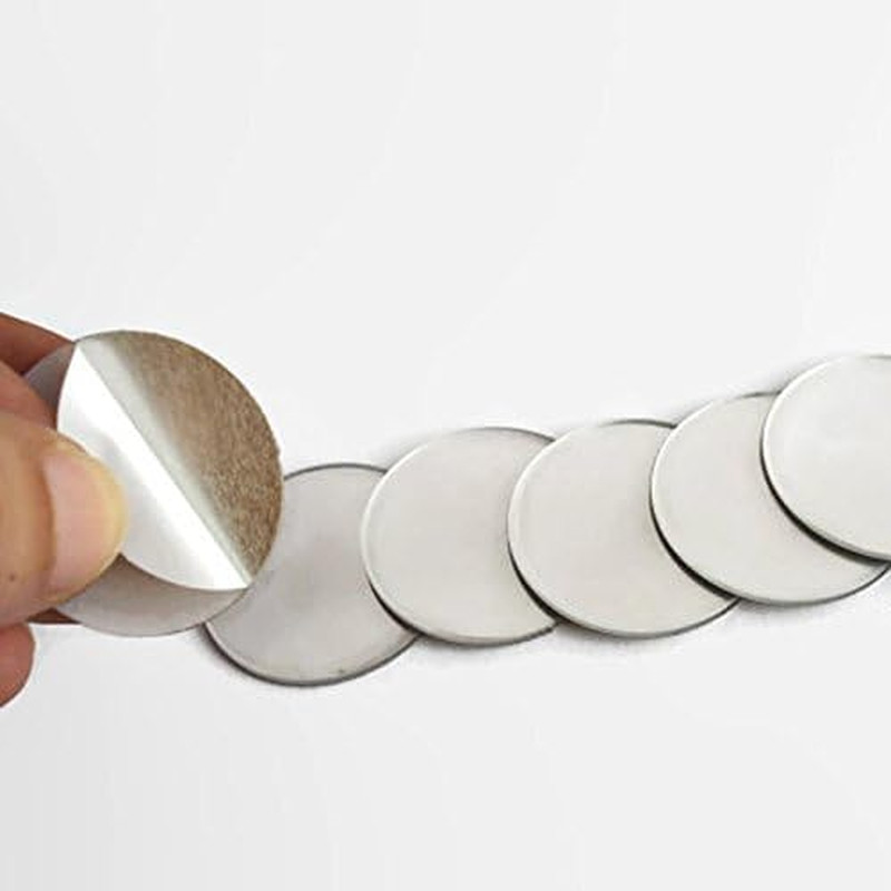 50PCS Mix Sizes DIY Mirror Wall Sticker Mini Removable round Acrylic Mirror Deco