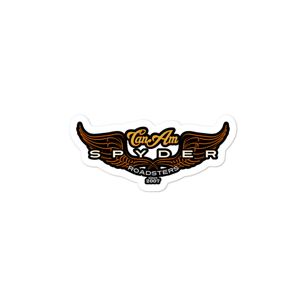 Can-Am Spyder Wings Bubble-free stickers