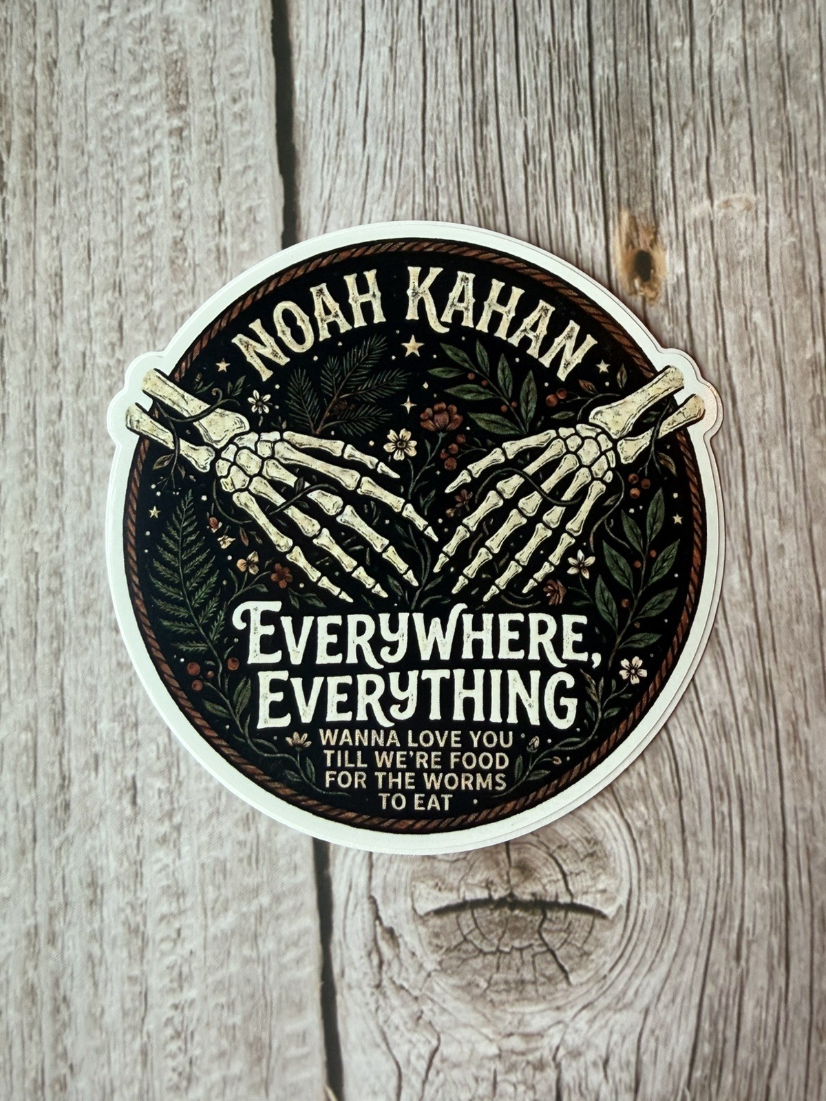Everywhere Everything Noah Fan Art Vinyl Sticker Slap